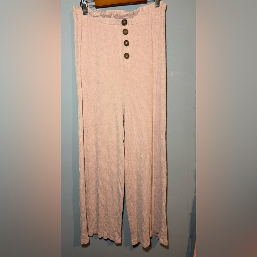 Love Tree Women's Button-Front Pants,
Large-new